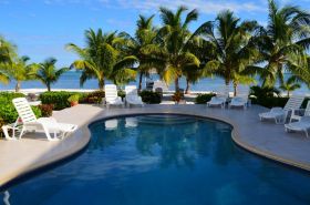 Caribbean view from poolside at Tara del Dol, Ambergris Caye Belize – Best Places In The World To Retire – International Living